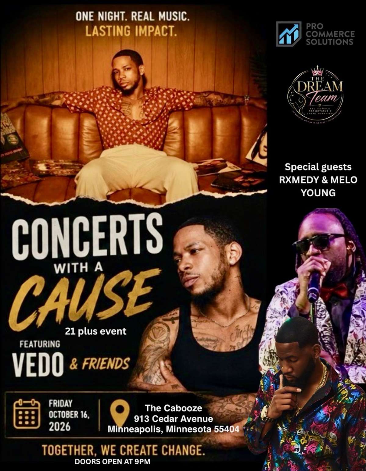 Concerts with A Cause with Vedo & Friends