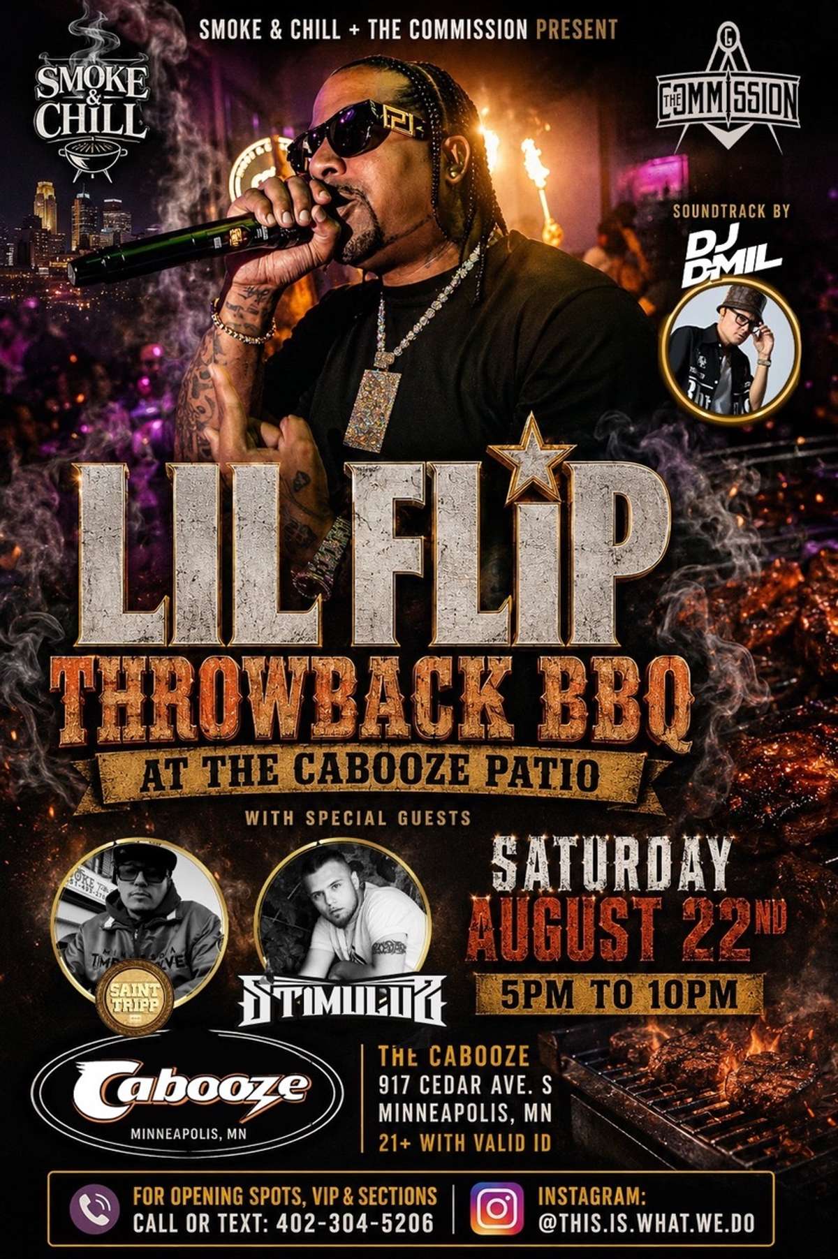 LIL FLIP Throwback BBQ