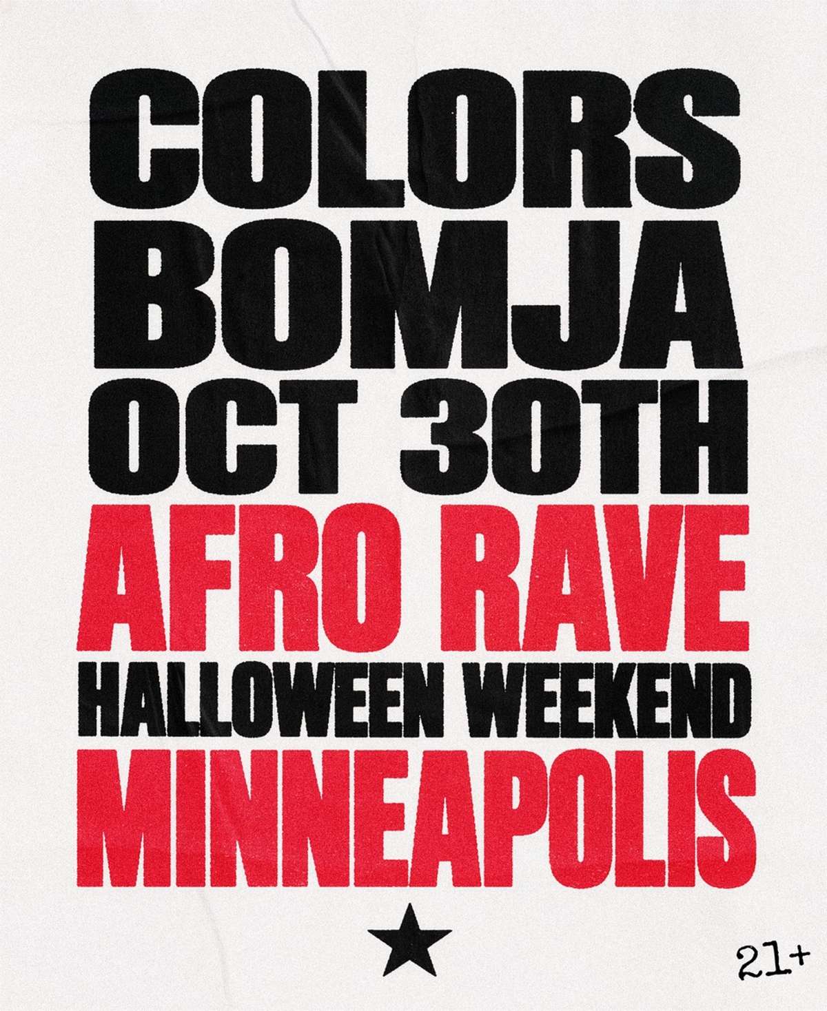 CLRS x BOMJA: AFRO-RAVE